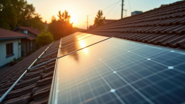 Des panneaux solaires pour une autonomie énergétique durable
